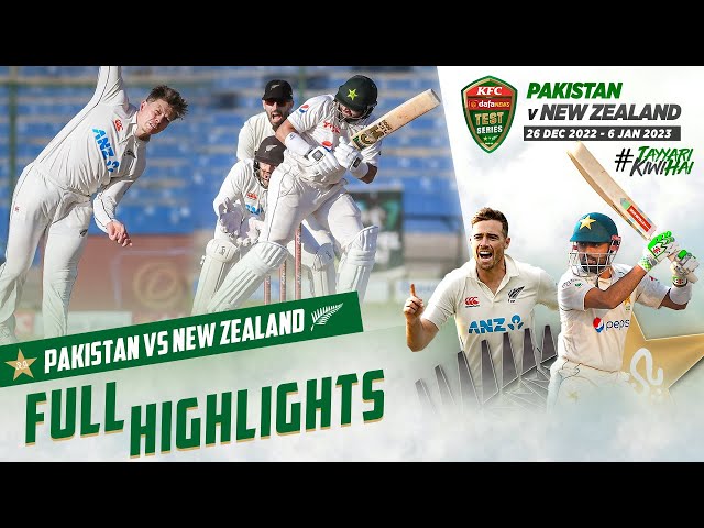 Full Highlights | Pakistan vs New Zealand | 1st Test Day 4 | PCB | MZ1L