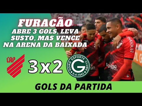 ATHLETICO-PR 3 x 2 GOIÁS ⚽ GOLS RÁDIO TRANSAMÉRICA CURITIBA - EDGAR ARAÚJO ⚽ BRASILEIRÃO 2022