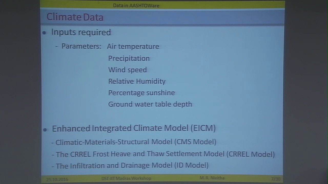 Mechanistic-Empirical Pavement Design Method for India
