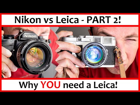 🔴 5 Benefits of Rangefinder Cameras vs SLR Cameras | Leica M3 vs Nikon FM