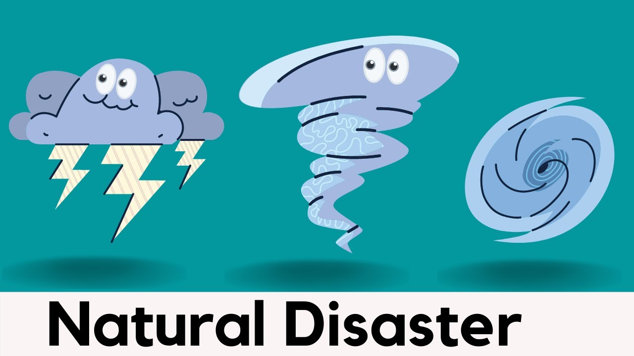 10 Types Of Natural Disaster With Spellings | Easy Spelling Words