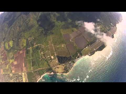 Skydiving/ Wingsuit North Shore, Hawaii