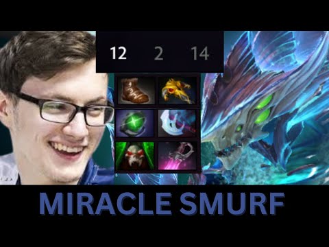 Miracle [Morphling] Smurf Account Comeback Game Top 39 Immortal Dota 2