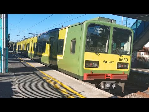 Irish Rail 8520 Class Dart Train 8639 - Kilbarrack Station, Dublin