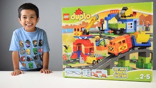 LEGO Duplo Deluxe Train Set (10508) - Stop Motion Speed Build and Review