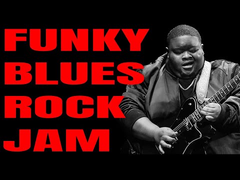 Funky Blues Rock Jam | Guitar Backing Track (F# Minor - 82 BPM)