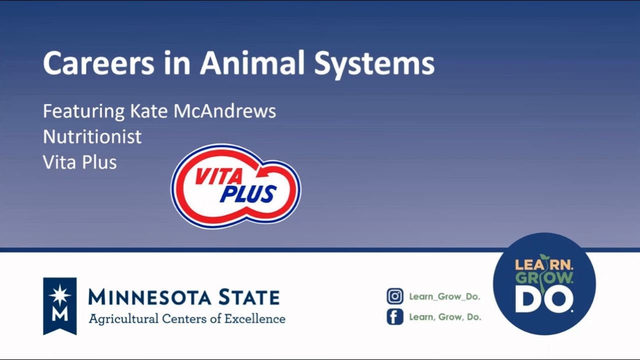 Careers in Animal Systems - What Does a Nutritionist Do?