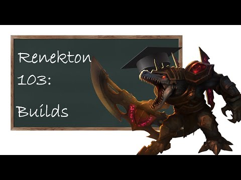 [YXY Renekton] Renekton Tutor | Build Guide | Educational | Subbed