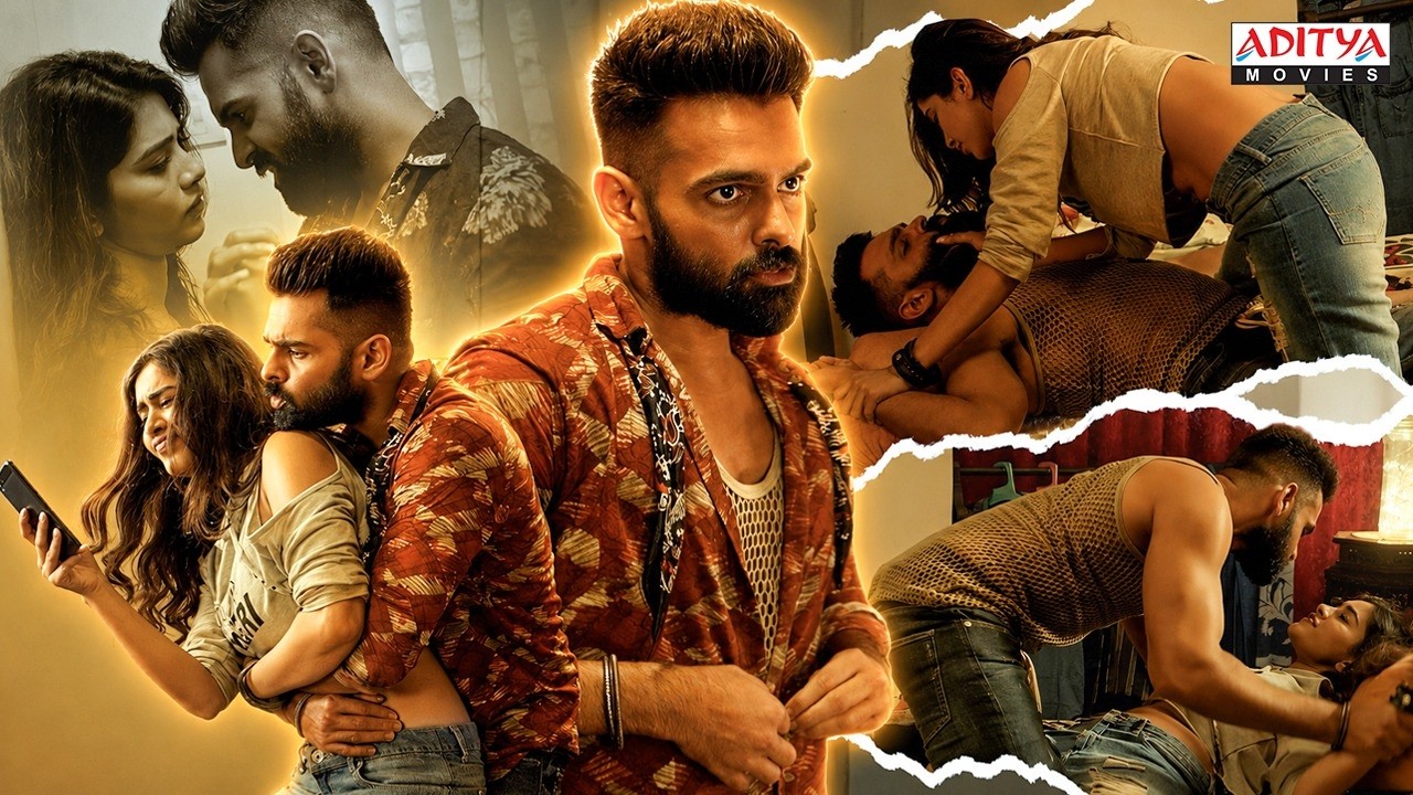 Ram Pothineni, Nabha Natesh Love Scenes | Ismart Shankar South Movie | Hindi Dubbed Movies