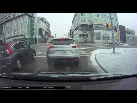 Bad Driver in Downtown Markham....Dangerous???