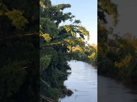 Ponte do Rio Pardo, liga bairro da Estação e centro. Santa Cruz do Rio Pardo SP #turismo