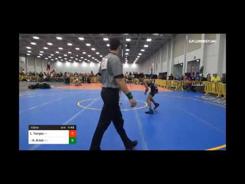 Karter Brink vs  PA 02/2019 - Nationals