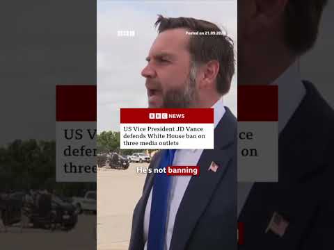 Major US networks suspend White House TV coverage of President Donald Trump. #BBCNews