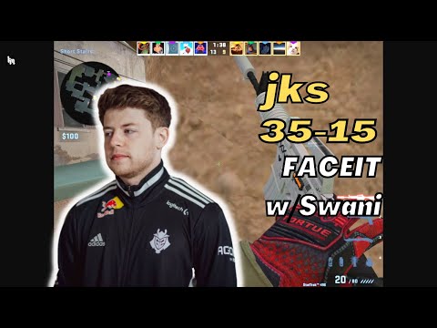 【CSGO POV】jks (35-15) w/Swani (Dust2) FACEIT Ranked | Aug 28, 2023