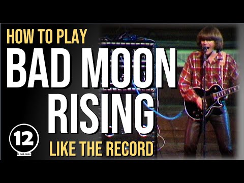 Bad Moon Rising - Creedence Clearwater Revival | Guitar Lesson