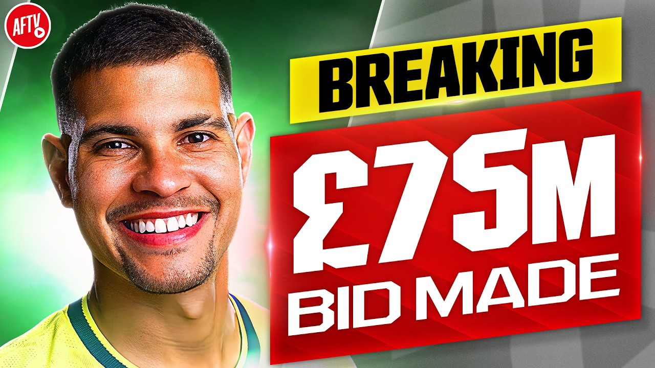 BREAKING NEWS: Arsenal Make New Bid For Bruno Guimarães!
