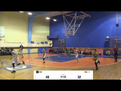 BBBL boys U12 BS Rīga/Rīdzene 2007 vs Runa Basket 2007