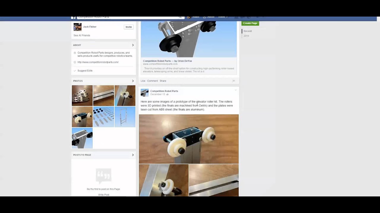 COTS Elevator Bearing Implementation