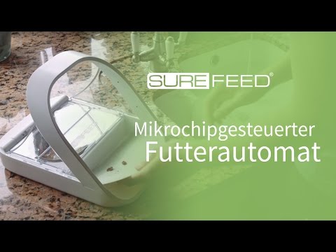 Reinigung Ihres SureFeed Mikrochip Futterautomaten 