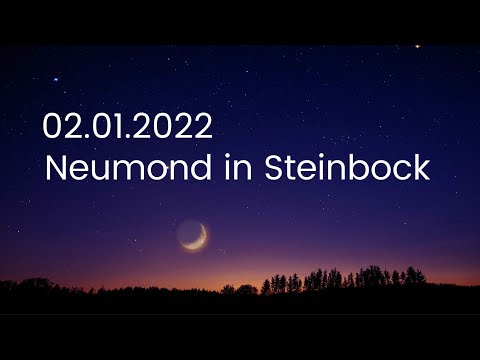 02.01.2022: Neumond in Steinbock ~ NEUE PERSPEKTIVEN, die zu Höchstleistungen anspornen ✨ Podcast