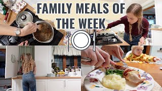 MEALS OF THE WEEK REALISTIC & SIMPLE FAMILY MEALS | Easy Family Dinner Ideas For Busy Mums