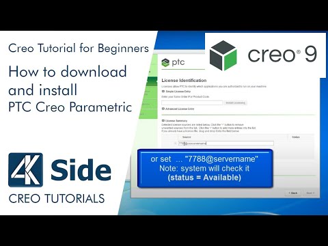 PTC Creo 9.0 tutorial: How to download and install PTC Creo 9.0