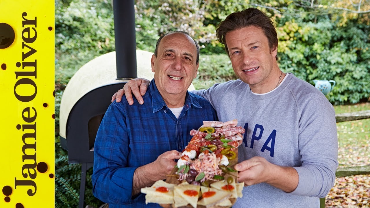 Antipasti meat plank: Jamie Oliver & Gennaro Contaldo