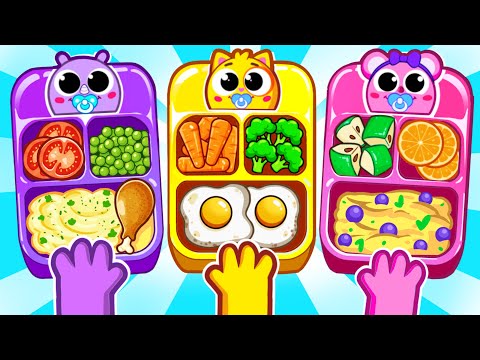 What’s Inside My Lunchbox? | Funny Songs For Toddlers | Muffin Socks