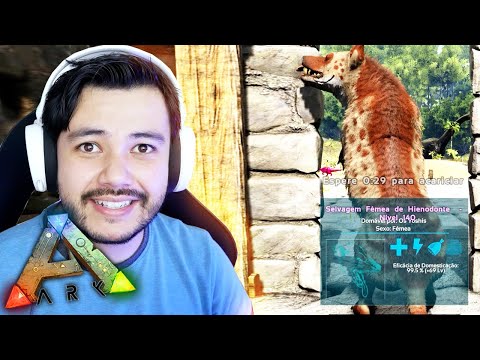 PRIMITIVE ARK #61 - I got a BEATING from the HYENAS!