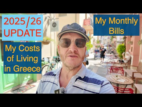 🇬🇷 2025/26. MY Bills and Cost of Living in Greece. Owning a Home and Living Retired in Greece