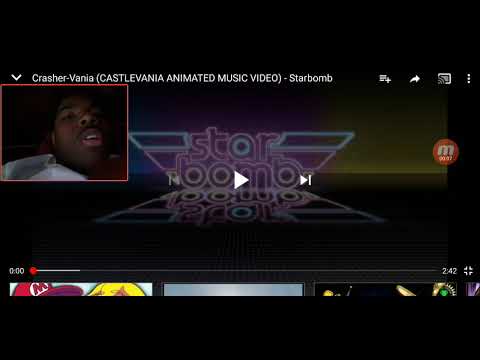 Beessokoo1 react to Crasher-Vania (CASTLEVANIA ANIMATED MUSIC VIDEO) - Starbomb