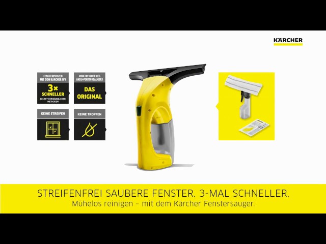 Video Teaser für KÄRCHER Fensterreiniger WV 1 Plus