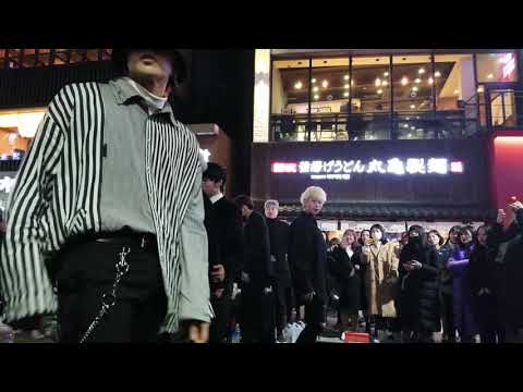 181118 DOB hongdae busking 디오비 홍대 버스킹 EXO“전야”