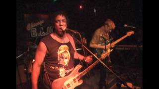 Hiram Bullock at Chicago Blues, NY  with Will Lee, Clint de Ganon  "All Along the Watchtower" 2000