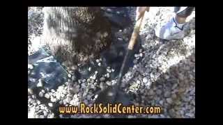 River rock applications, sizes, and demonstrations