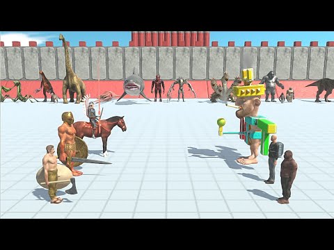 BOSS WITH MINIBOSS & WEAKEST UNIT TOURNAMENT - Animal Revolt battle Simulator