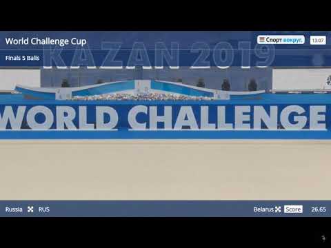 Team Russia World Challenge Cup Kazan 2019 5 balls final 29,150