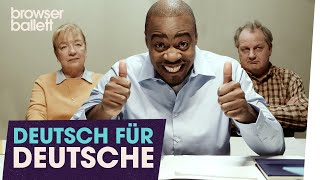 Musst lernen Du! Du Deutsch?