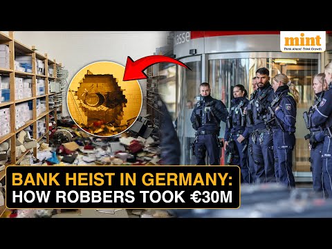 Ocean’s 11-Style Bank Robbery In Germany: Thieves Steal  €30 Million As Bank Closed For Christmas