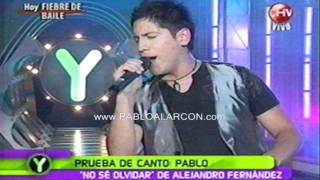 Pablo Alarcón - No se olvidar. (www.PABLOALARCON.com)