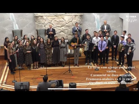 Tinerii bisericii Betania Cluj -"Pe mare-n corabie"