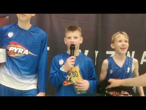 Półfinał MP U13 Żary 2023 Zwycięzcy MKK Pyra Poznań