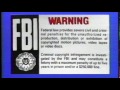FBI Warning Intro 1986