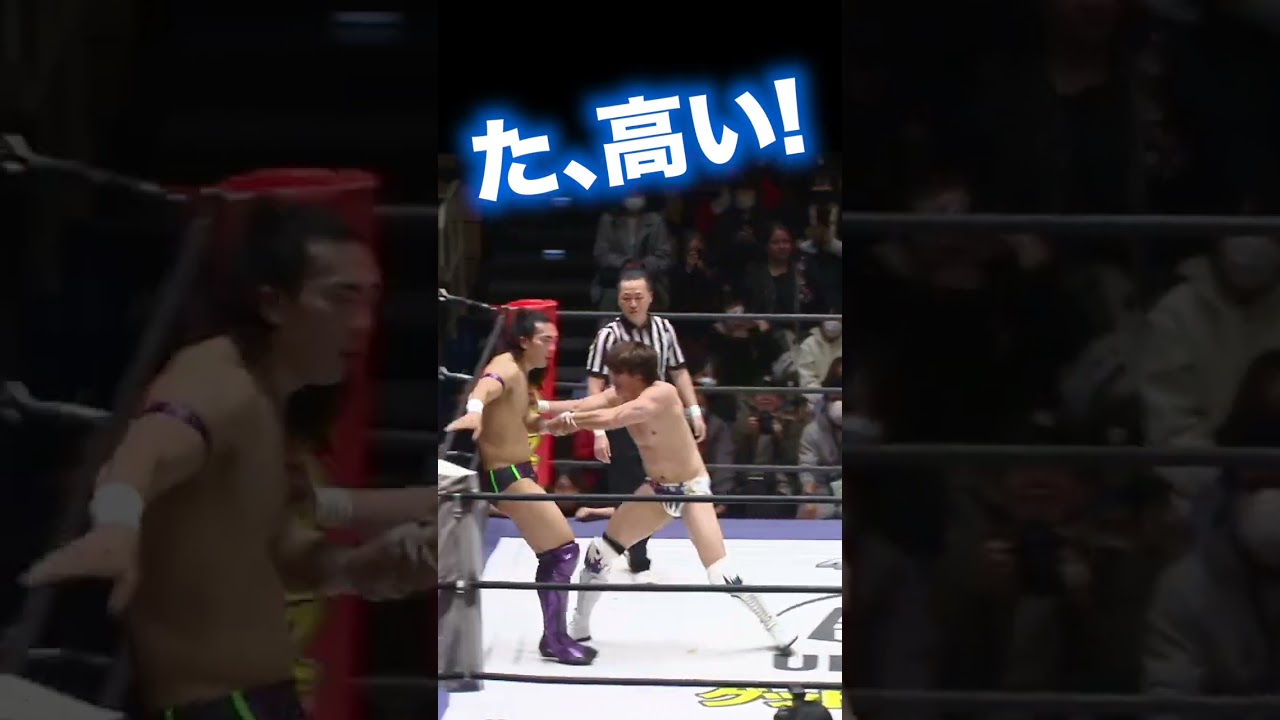 顔面直撃！！脅威の高さのドロップキック！ #shorts