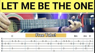 Jimmy Bondoc - Let Me Be The One | Guitar Fingerstyle Cover with Chords + Tabs