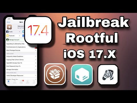 New Jailbreak Rootful iOS 17.0 - iOS 15.0 Successful on iPhone / iPad devices