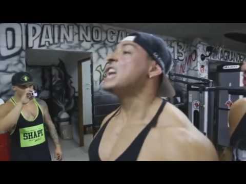 Bambam entristecendo na academia com Felipe Franco