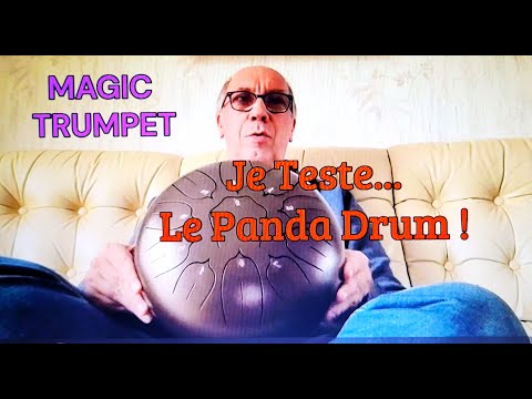 Magic Trumpet Je teste... le Panda Drum avec lequel je ferai bientôt un duo Trompette et Panda Drum