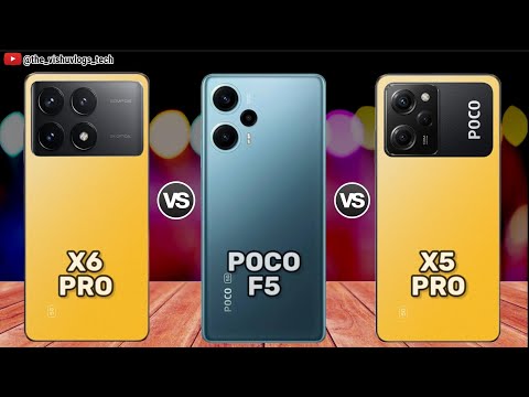 Poco X6 Pro vs Poco F5 vs Poco X5 Pro || Price ⚡ Mobile Comparison 🔥 Which one is Better?