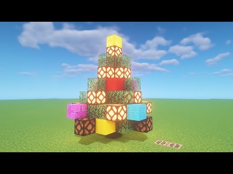 Ultimate Redstone Christmas Tree Build